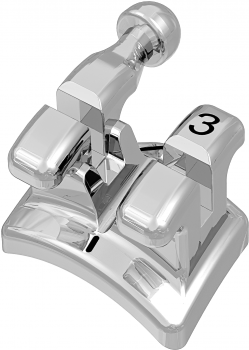 smartbrace Silver Classic, Roth 18, für Zahn Nr. 13